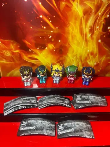 초특가 세인트 세이야 마찌보케 2 컴플리트 5체 세트