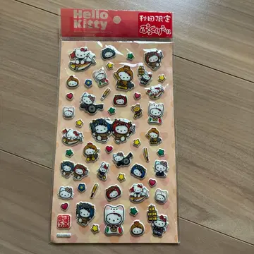 [ 초레어 ] 지역 한정 키티 통통 씰 아키타 한정판 레트로 당시 물품