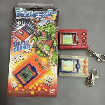 [작동 미확인] 디지털 몬스터 본체 3개 세트 포켓 사이즈