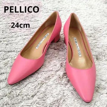 [ 새상품 ] PELLICO 펠리코 펌프스 핑크 37 24cm 이탈리아제