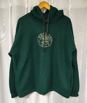 BRONZE AGE 90s 플리스 후드티 빈티지 USA제