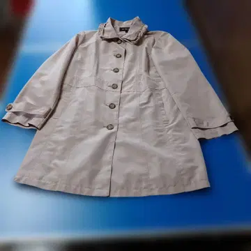 Re-Brelly 베이지 트렌치코트 여성용 L 사이즈