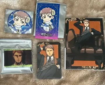 진격의 거인 장 프린세스 카페 dignified 아크릴 키링 카드 캔뱃지