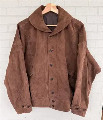 AURSILKY GRAIN SUEDE BLOUSON A26SB01SG
