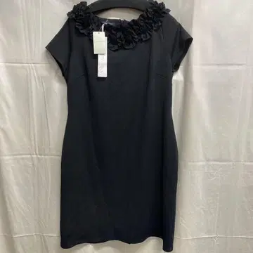 로라 애슐리 민소매 원피스 블랙