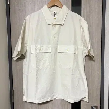 MHL. 아이보리 반팔 셔츠 L