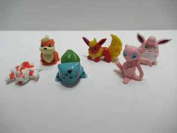 포켓몬 미니 피규어 6개 세트 레트로 이상해씨 부스터 뮤우 등