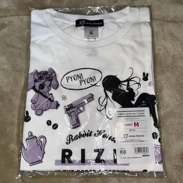 주문은 토끼입니까? BLOOM 리제 Ani-Sketch 티셔츠 M