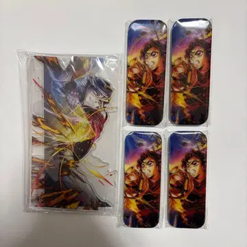 귀멸 키 비주얼 복권 도우마 시노부 아크릴 스탠드 캔뱃지