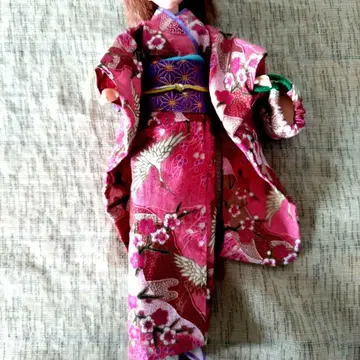 제니 사이즈 기모노 꽃무늬 조리 타비 복조리 포함 타카라