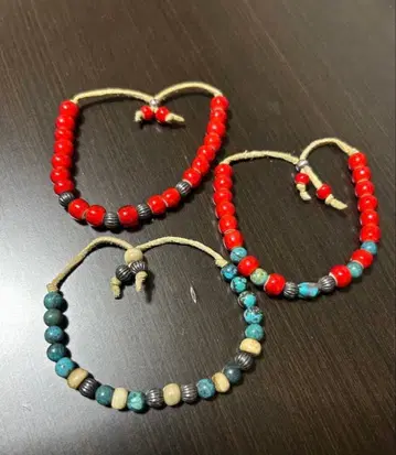 화이트하츠 터콰이즈 팔찌