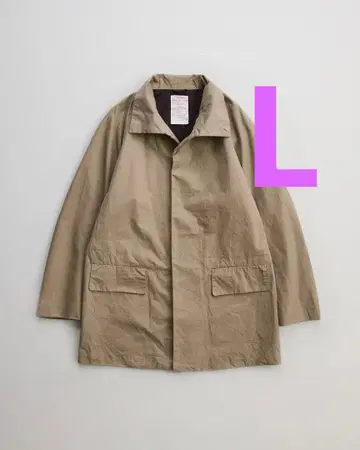 NICENESS ROVER COAT 'CALDER ' L KHAKI