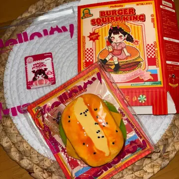 mellojoy 킹 오브 버거 스퀴즈 시리즈 데리야키 치킨 버거