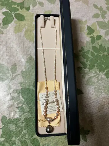 진주 펜던트 목걸이