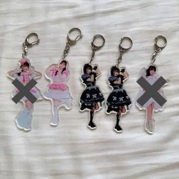 PixelRibbon 픽셀리본 쿠로사키 모에 아크릴 키링