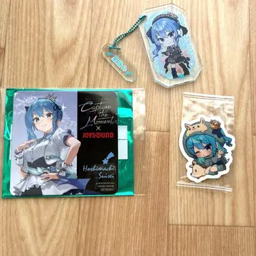 호시마치 스이세이 5th fes 코스터, 스티커, 아크릴 키링 세트