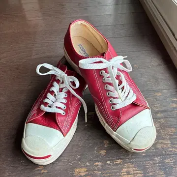 CONVERSE Jack Purcell 레드 스니커즈