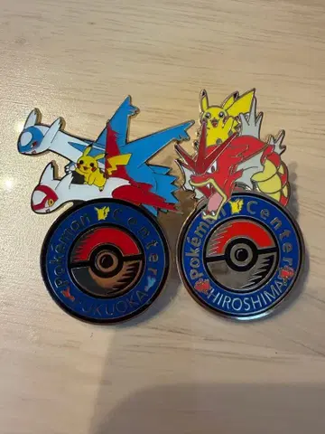 포켓몬 센터 후쿠오카 히로시마 로고 핀즈 핀 배지
