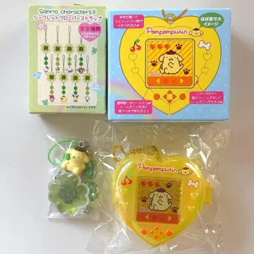 시크릿 클로버 스트랩 미니게임기풍 참 폼폼푸딩