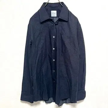 [ 새상품급 ] 폴스미스 긴팔 셔츠 현행 택 핀스트라이프 네이비 XL