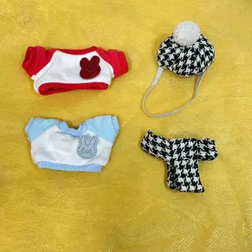 무속성 10cm 봉제 인형 의류
