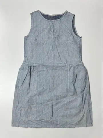 ARIGATO 라이트 블루 슬리브리스 원피스 데님 F 사이즈