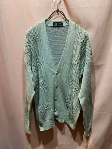 던힐 코튼 실크 니트 가디건 이탈리아제 빈티지 38