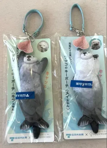 [ 도바 수족관 ] 힘찬 오징어 귀 점프 랏코 키 파우치