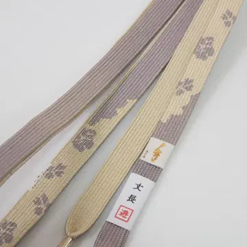 순수 실크 수제 허리띠 (하자품) /y683