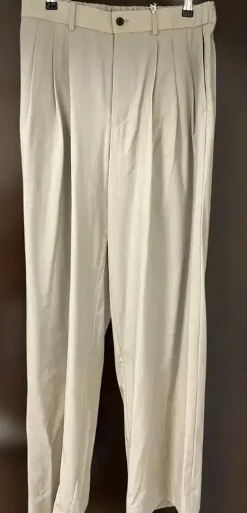 markaware 2/80 트로피컬 트리플 플리츠 와이드 트라우저