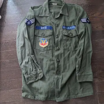 미군 og107 셔츠 자켓 레어 빅 16 1/2