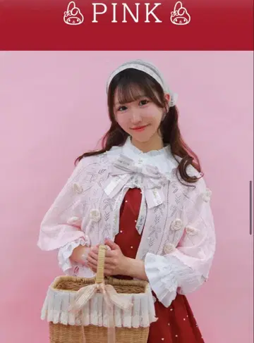 axes femme 마이멜로디 니트 케이프 가디건 택 포함 새상품