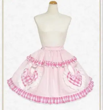 Alice Meets the White Rabbit 스커트 핑크