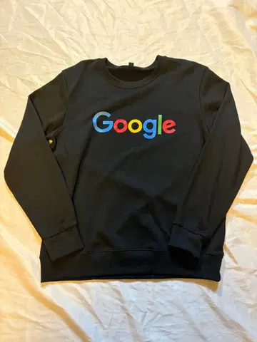 Google 부트 크루넥 맨투맨 구제 의류