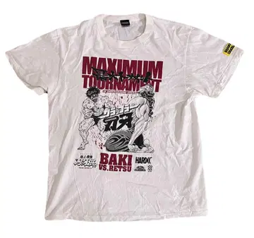 코어 초코 바키 vs 렛카이오 T셔츠 이타가키 케이스케