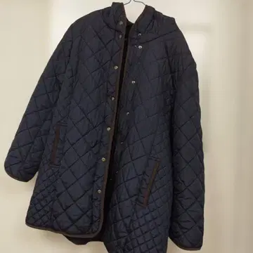 네이비 퀼팅 자켓 4L