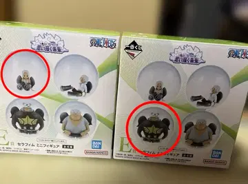 원피스 제일복권 그리는 미래 E상 세라핌 미니 피규어 2종