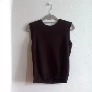 FRAY I.D 니트 슬리브리스