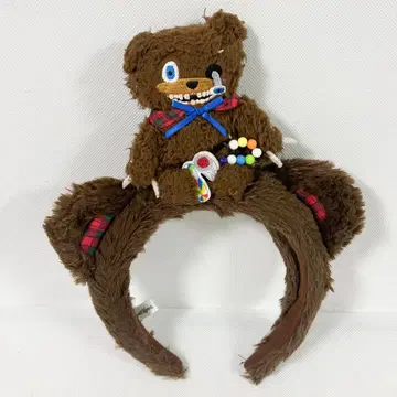 하미곰 봉제 인형 머리띠