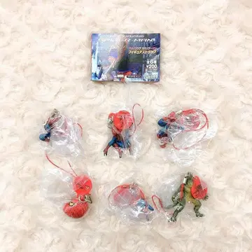 마블 어메이징 스파이더맨 피규어 스트랩 전 6종 풀컴프