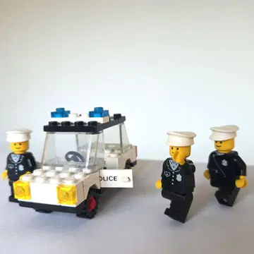 올드 레고 LEGO 6623 패트롤카 1983년 피그 3체 포함