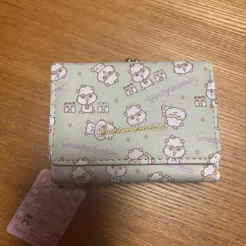 코로코로쿠리린 삼단 접이식 지갑