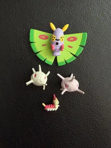 입체 포켓몬 도감 케무소 카라사리스 마유루도 아게한트 도쿠케일