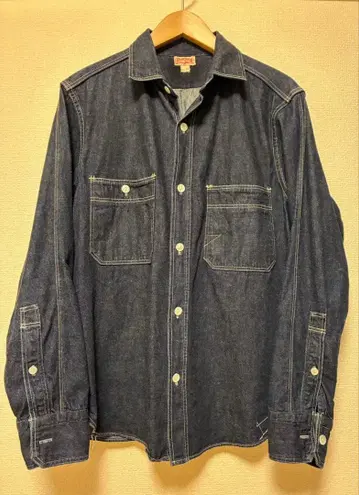 프리휠러스 다이아몬드 크래커 데님 셔츠 16