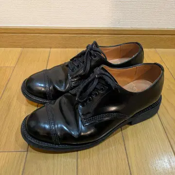 [새상품급] 썬더스 가죽 신발 23-23.5cm 밀리터리 더비 슈즈