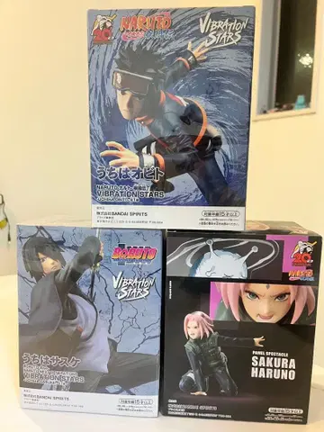 NARUTO VIBRATION STARS 사스케 오비토 사쿠라 3종 세트