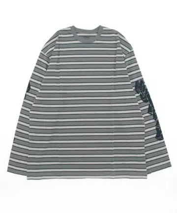 HOLIDAY SUPER FINE BORDER L/S T-SHIRT