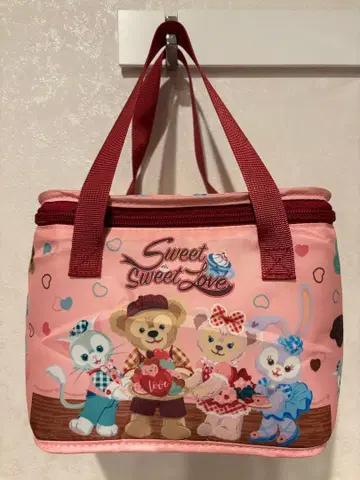 디즈니 홍콩 더피 셰리메이 발렌타인 런치 케이스 백
