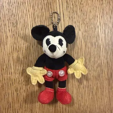 레트로 미키마우스 스트랩 약 12cm 키링