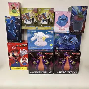 드래곤 퀘스트 유희왕 포켓몬 마리오 스티치 피규어 묶음 판매